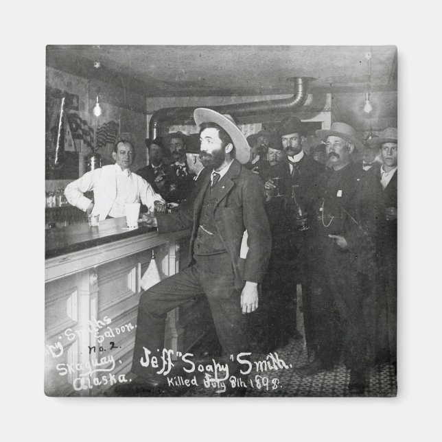 Soapy Smith's Saloon Bar Magnet (Front)
