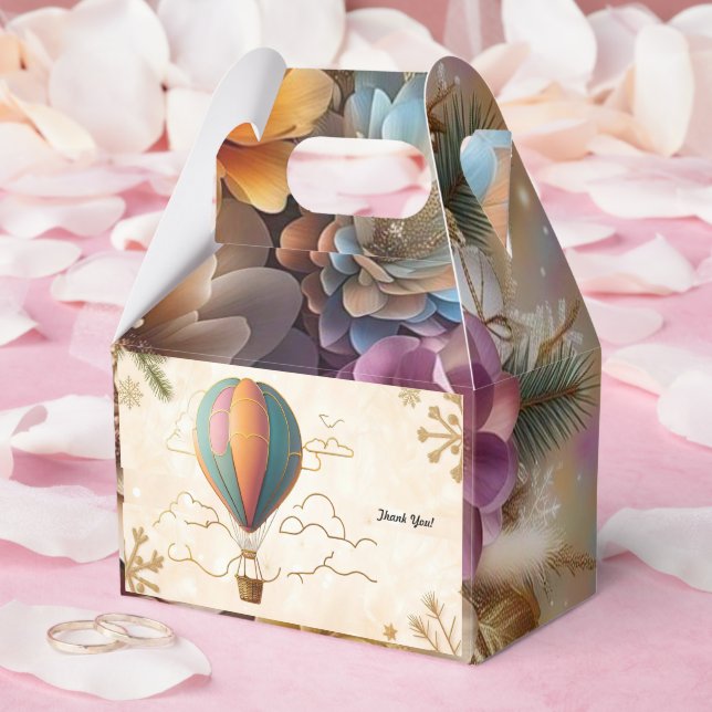 "Soar Beyond Limits" Favor Boxes (Wedding)