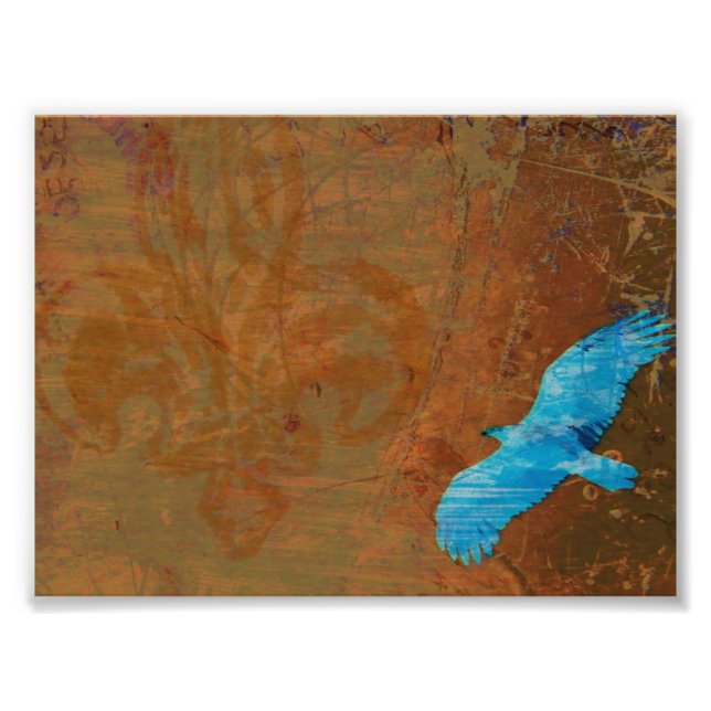 Soar Grunge Photo Print (Front)