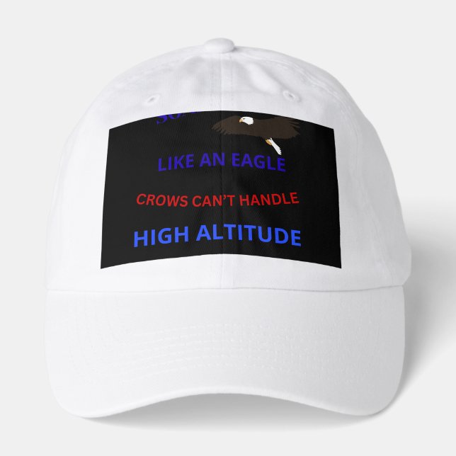  Soar High Like an Eagle Cap (Front)