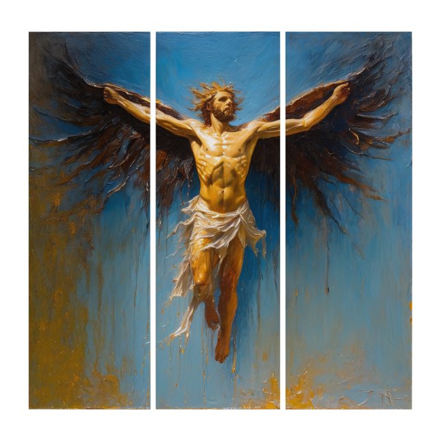 Soar, Icarus Triptych (Front)