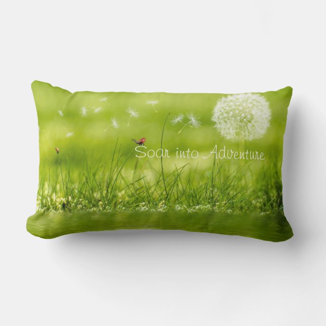 Soar into Adventure Lumbar Pillow (Front)