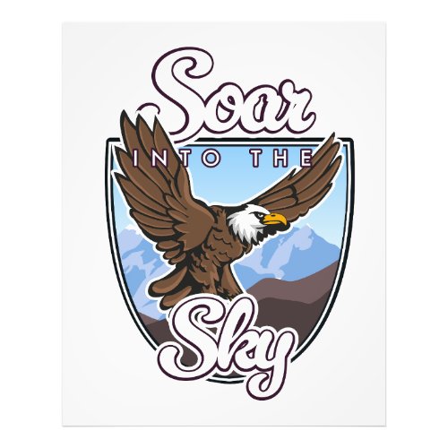 Soar into the Sky logo Photo Print