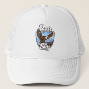 Soar into the Sky logo Trucker Hat