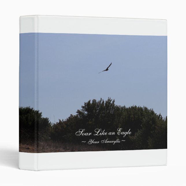 Soar Like an Eagle Binder (Front/Spine)