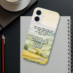 Soar on Wings like Eagle Christian iPhone 16 Case