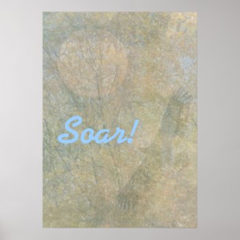 Soar! Poster by bluerabbit at Zazzle