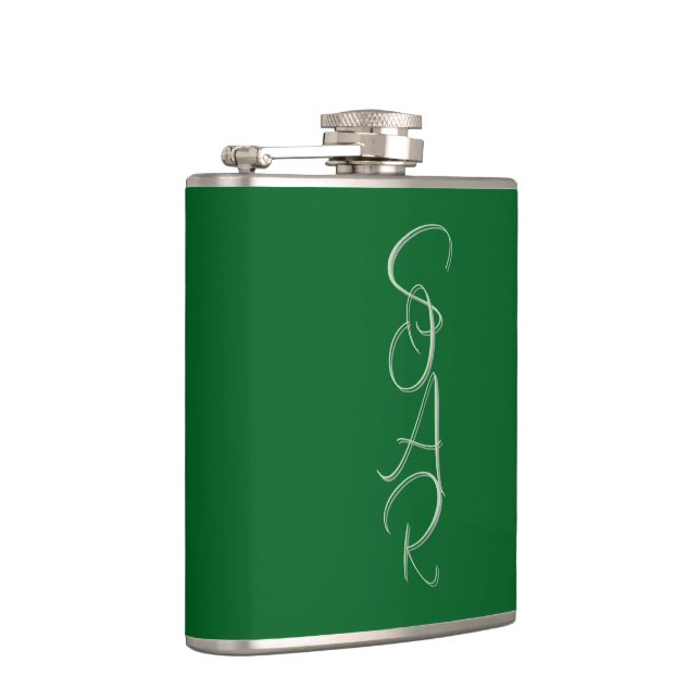 Soar Vinyl Wrapped Flask (Right)