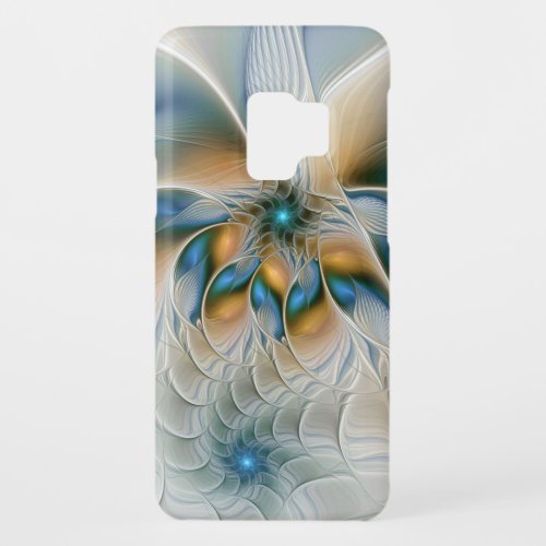 Soaring Abstract Fantasy Fractal Art With Blue Case_Mate Samsung Galaxy S9 Case