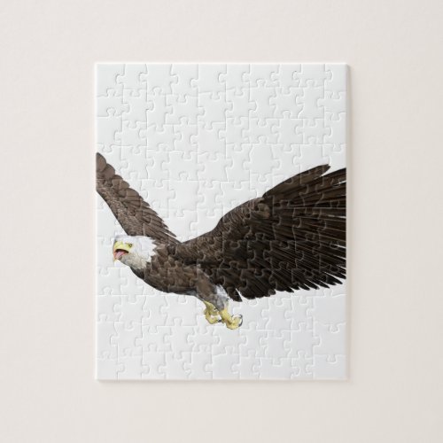 Soaring Bald Eagle Jigsaw Puzzle