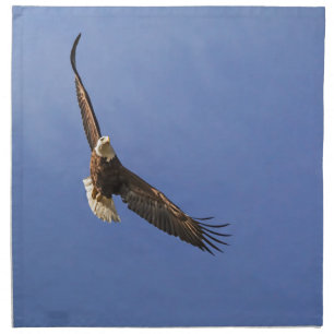 Soaring Bald Eagle Napkin
