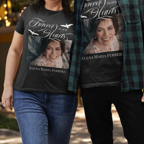 Soaring Birds Forever In Our Hearts Photo T_Shirt