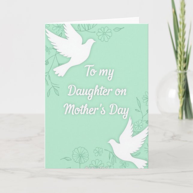 Soaring Birds Mothers Day Card (Front)