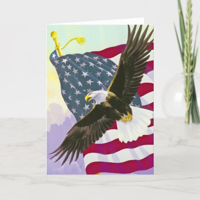 Soaring Eagle Card (Front)