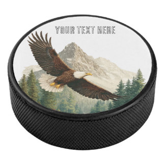 Soaring Eagle  Hockey Puck