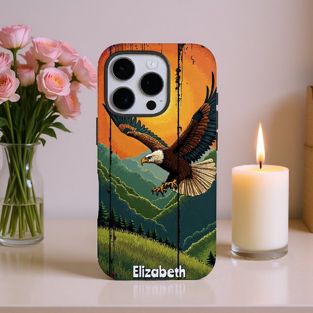 Soaring Eagle, Sunset Majesty Case-Mate iPhone Case (Creator Uploaded)
