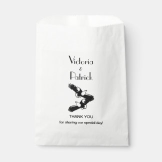 Soaring Eagles Custom Thank You Favor Bag