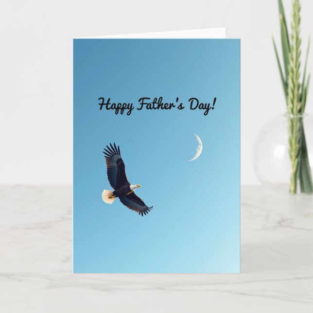 Soaring Fathers Day Image Card (Front)