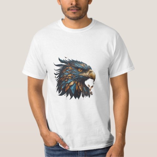 Soaring Fearless Crystal Eagle Emblem Tee