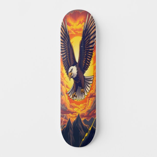 Soaring Freedom Edition 4 Skateboard (Front)