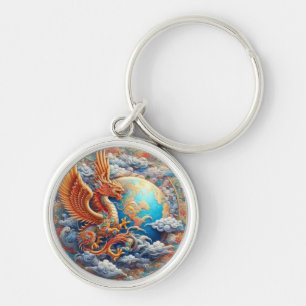 Soaring Garuda Keychain