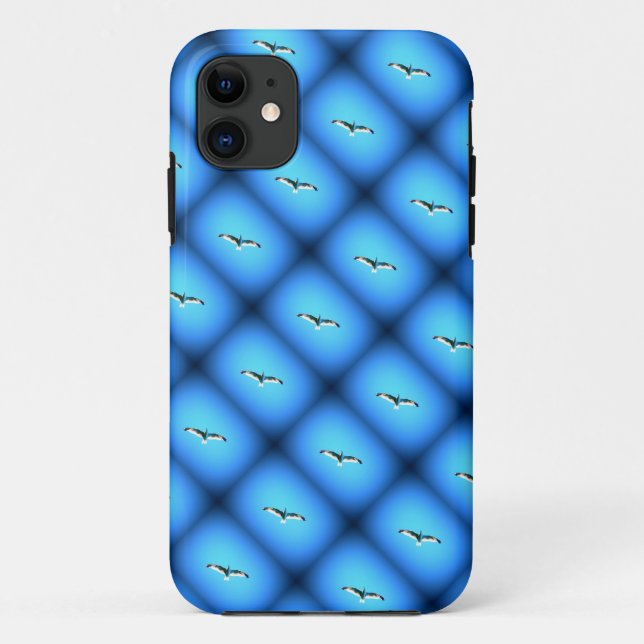 soaring gull pattern case (Back)