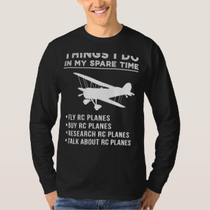 Soaring High with RC-Plane Fun: Embrace the Sky Ad T-Shirt