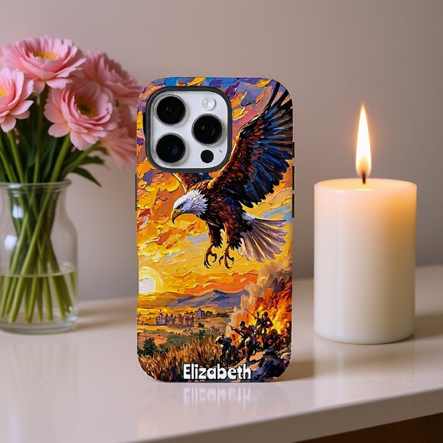 Soaring Hope, Fiery Skies Case-Mate iPhone Case (Creator Uploaded)