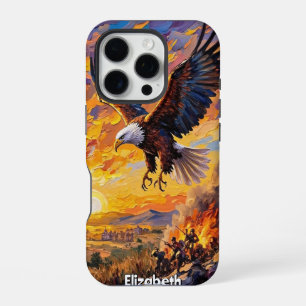 Soaring Hope, Fiery Skies iPhone 16 Pro Case