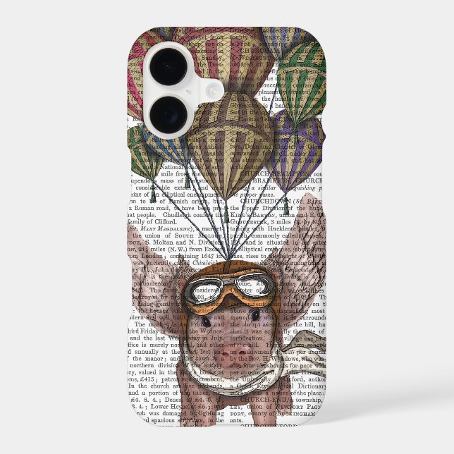 Soaring Pig Iphone Case (Back)