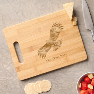 Soaring Red Kite Engraved Cutting Board