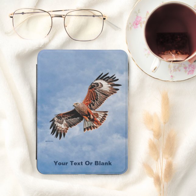 Soaring Red Kite Kindle Cover (In Use (Hygge))