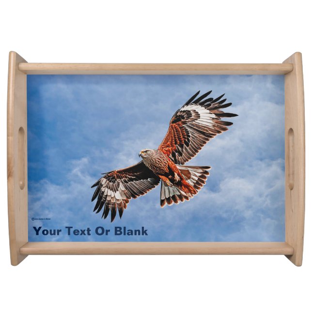 Soaring Red Kite Serving Tray (Front)