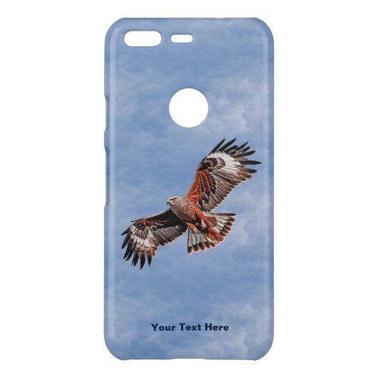Soaring Red Kite Uncommon Google Pixel Case (Back)