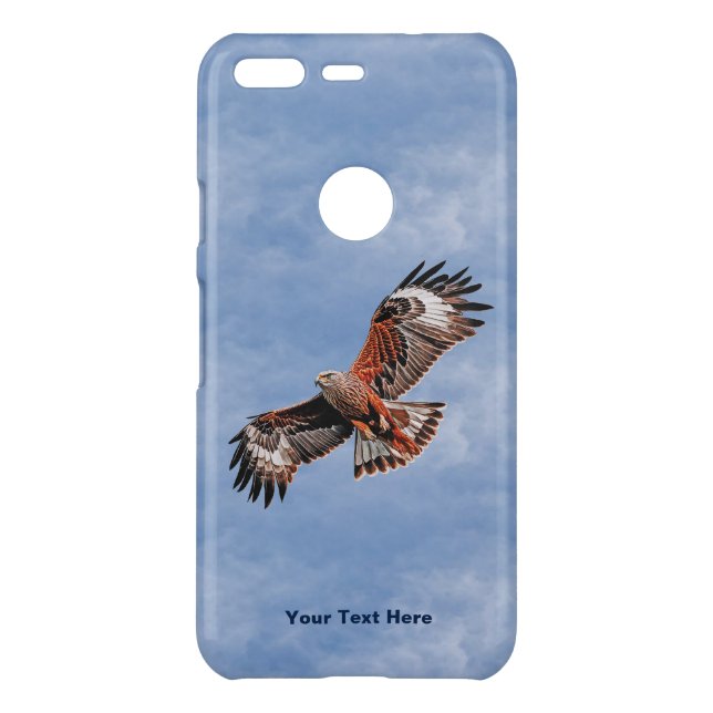 Soaring Red Kite Uncommon Google Pixel Case (Back)
