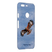 Soaring Red Kite Uncommon Google Pixel Case (Back/Right)