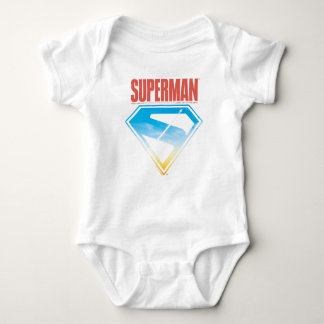 Soaring Through the S-Shield Baby Bodysuit