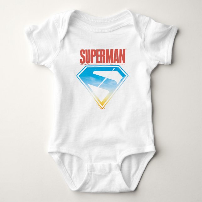 Soaring Through the S-Shield Baby Bodysuit (Front)