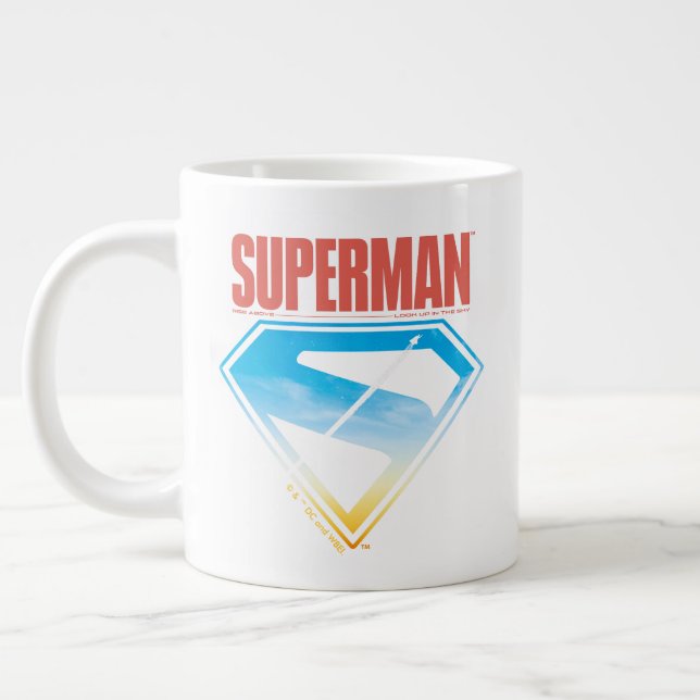 Soaring Through the S-Shield Giant Coffee Mug (Left)