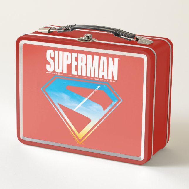 Soaring Through the S-Shield Metal Lunch Box (Front)