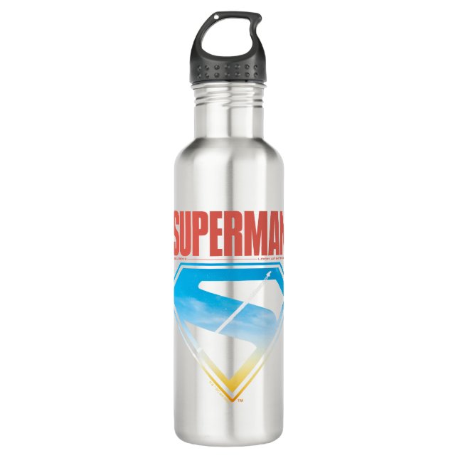 Soaring Through the S-Shield Stainless Steel Water Bottle (Front)