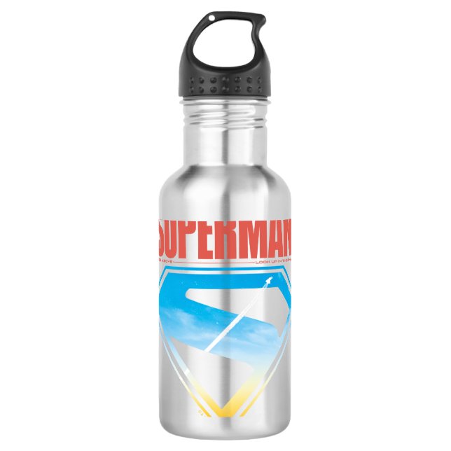 Soaring Through the S-Shield Stainless Steel Water Bottle (Front)