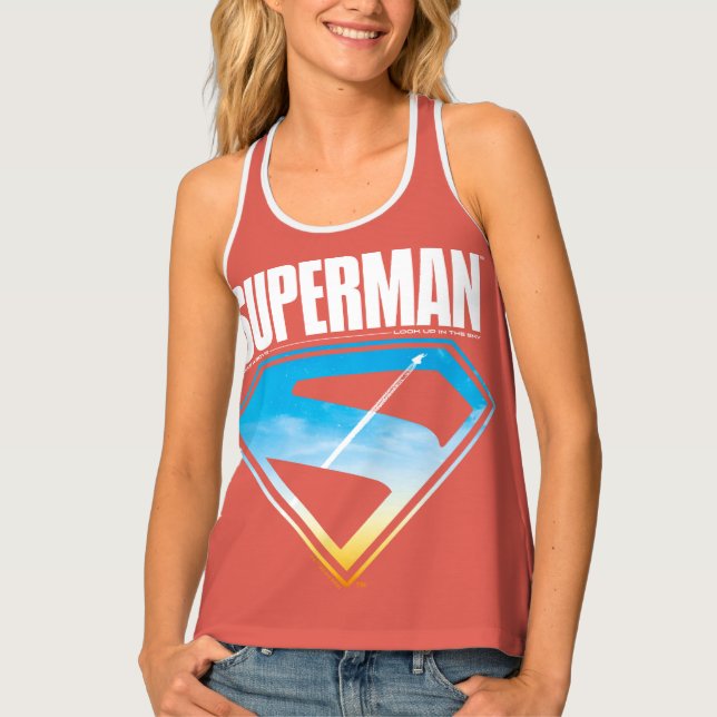 Soaring Through the S-Shield Tank Top (Front)