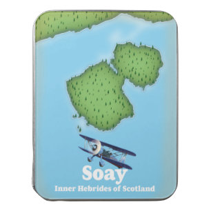 Soay Inner Hebrides of Scotland map Jigsaw Puzzle
