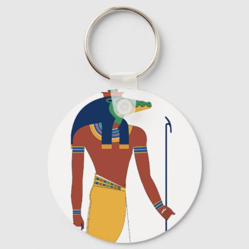 Sobek Crocodile  God Keychain