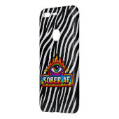Sober AF Zebra Skin -  Uncommon Google Pixel Case (Back/Left)