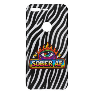 Sober AF Zebra Skin -  Uncommon Google Pixel Case