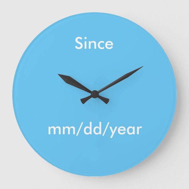 Sober Date Clock (Front)