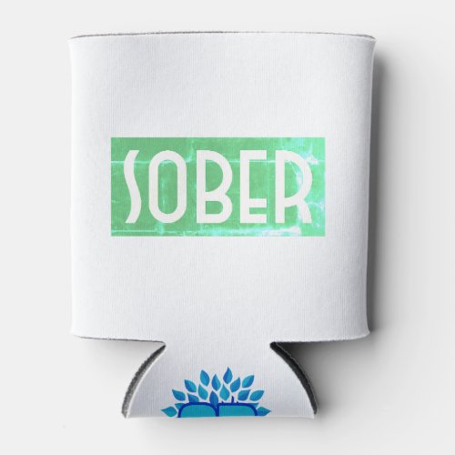 SOBER Green Can Cooler