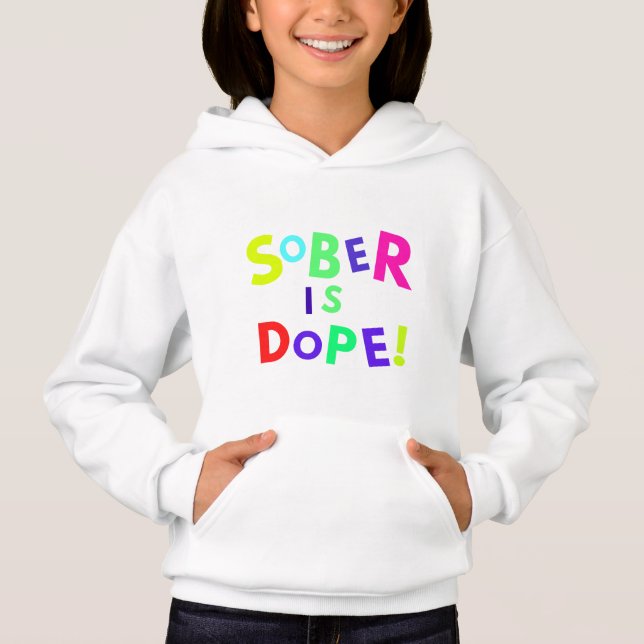 Sober is Dope Carnival  Hoodie (Front)
